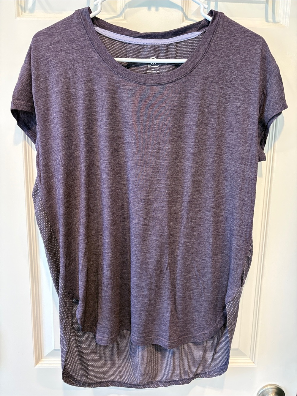 Champion Purple Short-Sleeve Performance Tee
